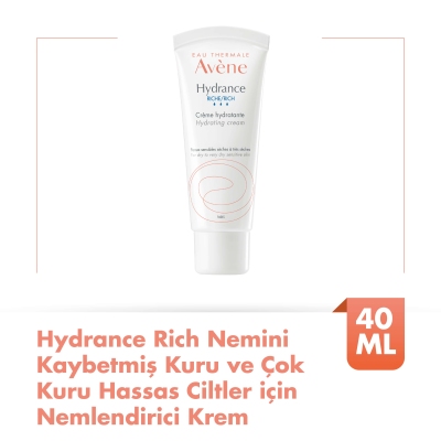 Avene Hydrance Rich Nemlendirici Krem 40 Ml - 8