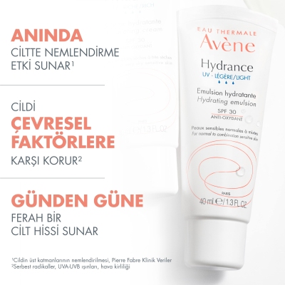 Avene Hydrance UV Light Spf 30 Emulsion 40 Ml - 9