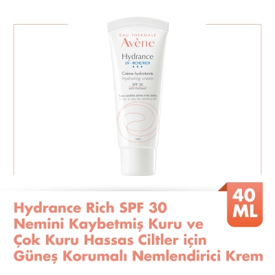 Avene Hydrance UV-Rich Nemlendirici Krem Spf 30 40 Ml - 8