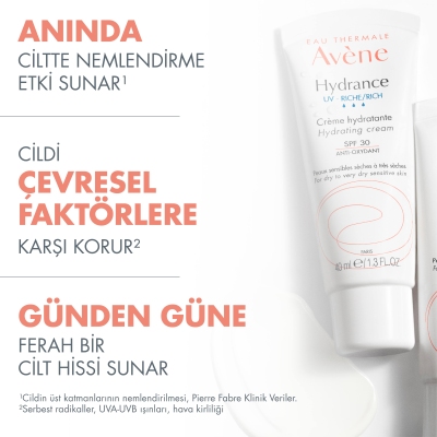 Avene Hydrance UV-Rich Nemlendirici Krem Spf 30 40 Ml - 9