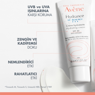 Avene Hydrance UV-Rich Nemlendirici Krem Spf 30 40 Ml - 10