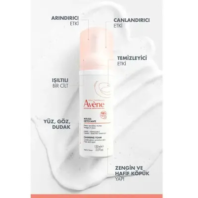 Avene Mousse Nettoyante Cilt Temizleme Köpüğü 150 ml İkili Set - 4