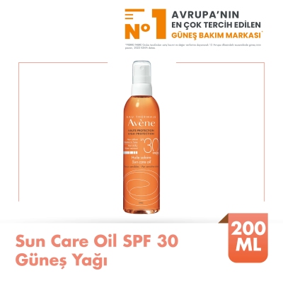 Avene Sun Huile Solaire SPF30 Vücut Yağı 200 ml - 8