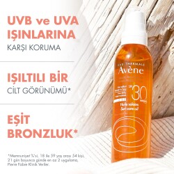 Avene Sun Huile Solaire SPF30 Vücut Yağı 200 ml - 9