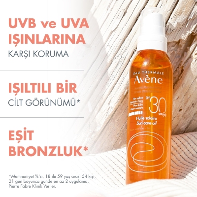 Avene Sun Huile Solaire SPF30 Vücut Yağı 200 ml - 9