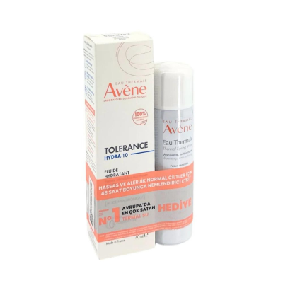 Avene Tolerance Hydra-10 Hydrating Cream 40 ml+ Termal Su 50 ml Hediyeli - 1