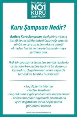 Batiste Original Kuru Şampuan 200 ml - 3