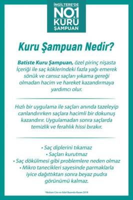 Batiste Wildflower Kuru Şampuan 200 ml - 3