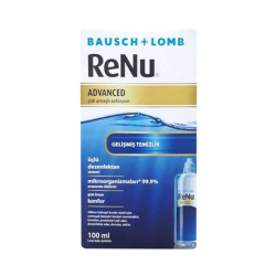 Bausch & Lomb Renu Lens Solüsyonu Advanced 100 ml(Seyahat Boy) - Bausch + Lomb