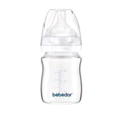 Bebedor Isıya Dirençli Cam Biberon 120 ml - 1