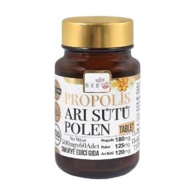 Bee'o Up Propolis Arı Sütü Polen Yetişkin 60 Tablet - 1