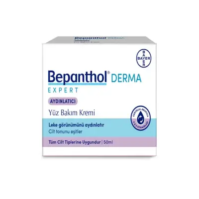 Bepanthol Derma Expert Aydınlatıcı Yüz Bakım Kremi 50 ml - 1