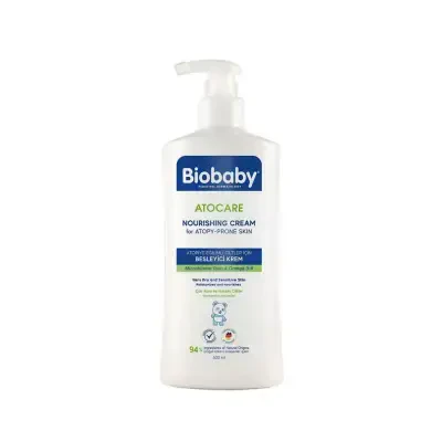 Biobaby Atocare Kuru Ve Çok Kuru Ciltler İçin Nemlendirici Krem 500 ml - Biobaby