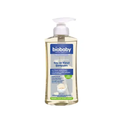 Biobaby Bebek Şampuanı Saç ve Vücut 500ml - 2