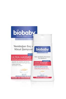 Biobaby Yenidoğan Saç ve Vücut Şampuanı 200 ml - 1