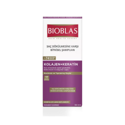 Bioblas Collagen Keratin Onarıcı Bitkisel Şampuan 360 ml - 2