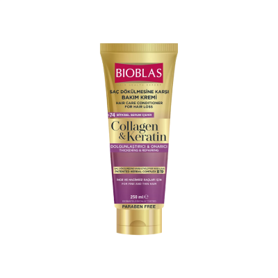 Bioblas Collagen Keratin Saç Dökülmesine Karşı Saç Kremi 250 ml - 1