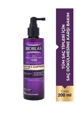 Bioblas Kafein & Biotin Saç Dökülmesi Karşıtı Tonik 200 ml - 2