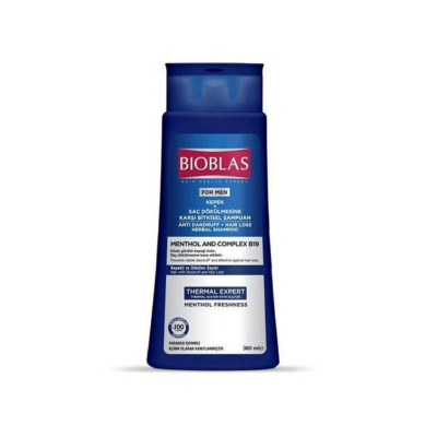 Bioblas Thermal Expert Men Saç Dökülmesine ve Kepek Karşı Şampuan 360 ml - 1