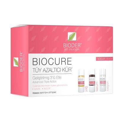 Bioder Biocure Tüy Azaltıcı Kür 3 x 10 ml - Vücut Bölgesi - 1