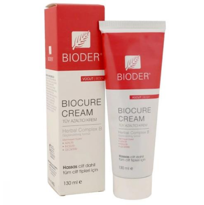 Bioder Biocure Vücut İçin Tüy Azaltıcı Krem 130 ml - 1