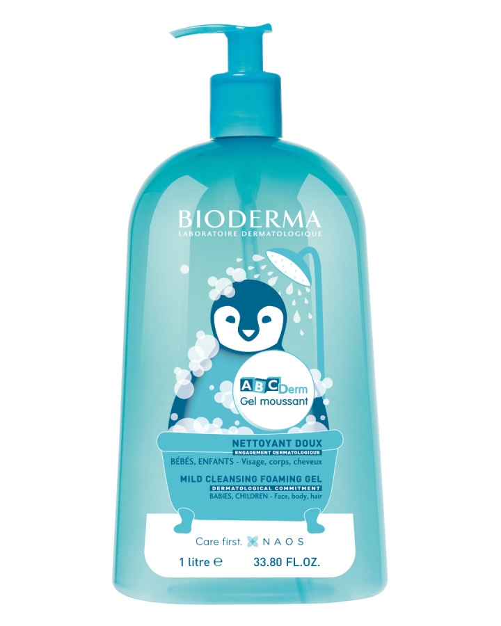 Bioderma Abcderm Foaming Cleanser 1 Lt -1