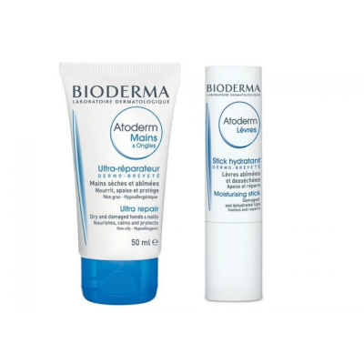 Bioderma Atoderm El ve Dudak Bakım Seti - 1