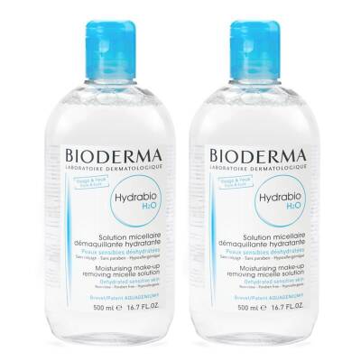 Bioderma Hydrabio H2O 2x500ml - 1