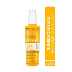 Bioderma Photoderm SPF50+ Güneş Koruyucu Sprey 200 ml - 4