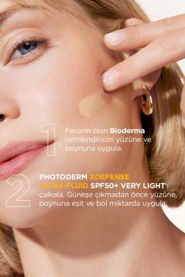 Bioderma Photoderm XDefense Spf50+ Tüm Cilt Tipleri Antioksidan Etkili Renkli Güneş Kremi Very Light - 8