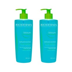 Bioderma Sebium Foaming Gel 500 Ml İkiz Set - Bioderma