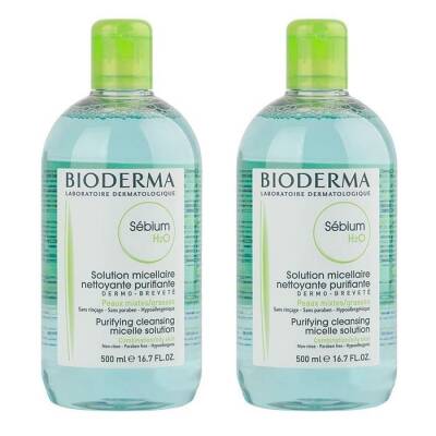 Bioderma Sebium H2o 500 ml İkiz Set - 1