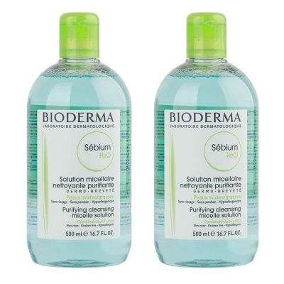 Bioderma Sebium H2o 500 ml İkiz Set - 2
