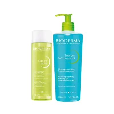 Bioderma Sebium Karma ve Yağlı Ciltler İçin Set - 1