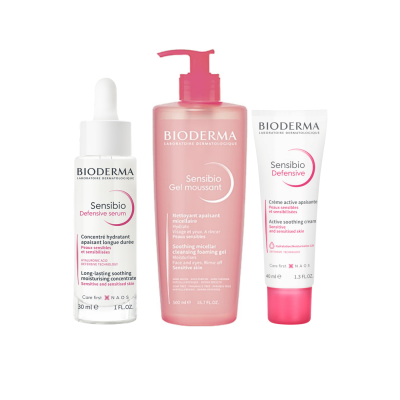 Bioderma Sensibio Karma ve Hassas Ciltler İçin Bakım Seti - 2