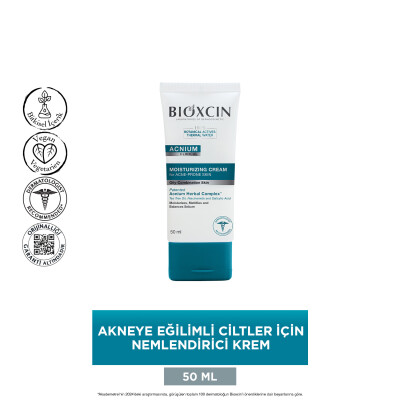 Bioxcin Acnium Sebum Dengeleyici Nemlendirici Krem 50ml - 10
