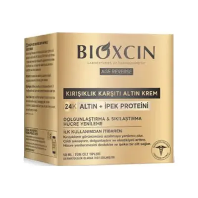 Bioxcin Age Reverse Kırışıklık Karşıtı Altın Krem 50 ml - 3