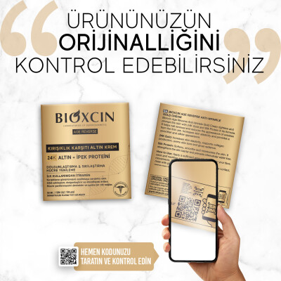 Bioxcin Age Reverse Kırışıklık Karşıtı Altın Krem 50 ml - 4