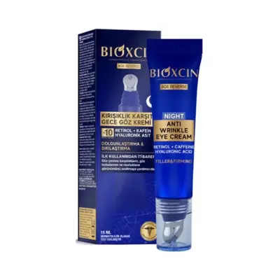 Bioxcin Age Reverse Kırışıklık Karşıtı Gece Göz Kremi 15 ml - 1