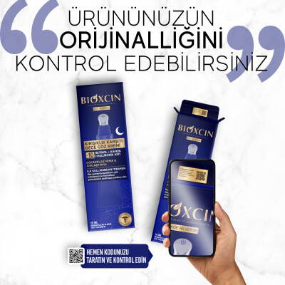 Bioxcin Age Reverse Kırışıklık Karşıtı Gece Göz Kremi 15 ml - 6