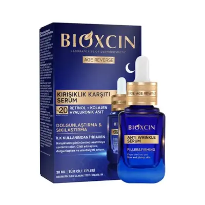 Bioxcin Age Reverse Kırışıklık Karşıtı Gece Serumu 30 ml - 1