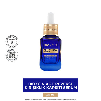 Bioxcin Age Reverse Kırışıklık Karşıtı Gece Serumu 30 ml - 10