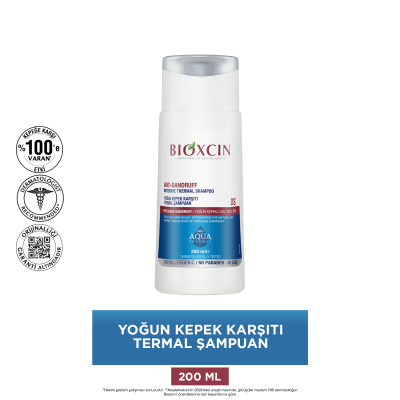 Bioxcin Aqua Thermal Kepek Karşı Etkili Şampuan Seti 200 ml + 300 ml - 5
