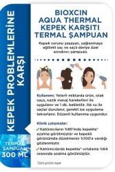 Bioxcin Aqua Thermal Kepek Karşıtı Şampuan 300ml - 4