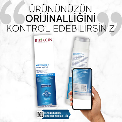 Bioxcin Aqua Thermal Kepek Karşıtı Şampuan 300ml - 7