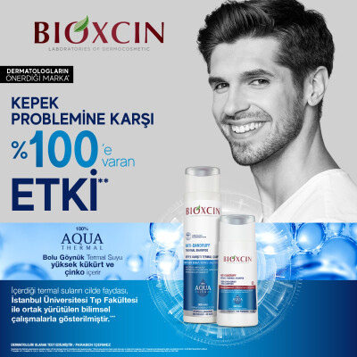 Bioxcin Aqua Thermal Kepek Karşıtı Şampuan 300ml - 4