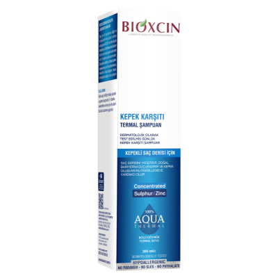 Bioxcin Aqua Thermal Kepek Karşıtı Şampuan 300ml - 1