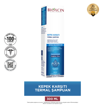 Bioxcin Aqua Thermal Kepek Karşıtı Şampuan 300ml - 16