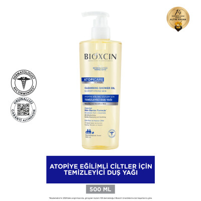 Bioxcin Atopicare Temizleyici Duş Yağı 500 ml - 9