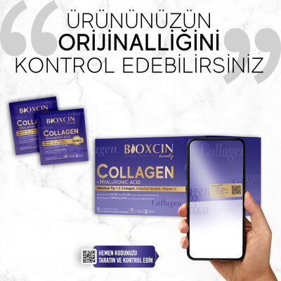 Bioxcin Beauty Collagen & Hyaluronic Acid 30 Saşe x 11 g - 4